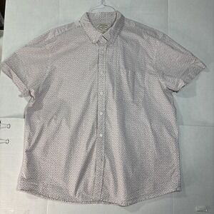 St. John's Bay No-Tuck Button-Down Shirt – Men's XXL Short Sleeve